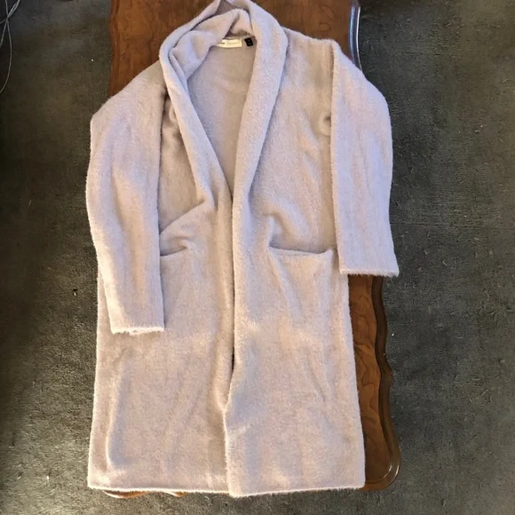 Anthro Sleeping on Snow Thornton Longline Cardigan